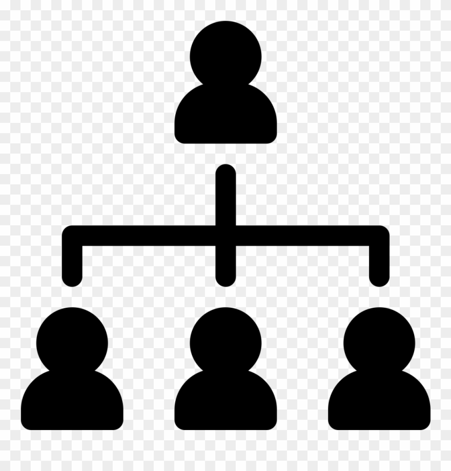 Promote Your Organization To Students - Icon Organization Chart Blue Clipart