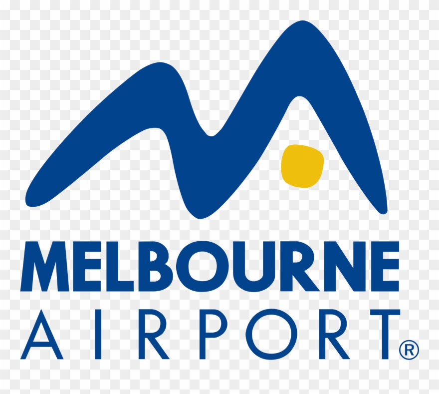 Melbourne Airport Logo, Logotype - Melbourne Airport Clipart