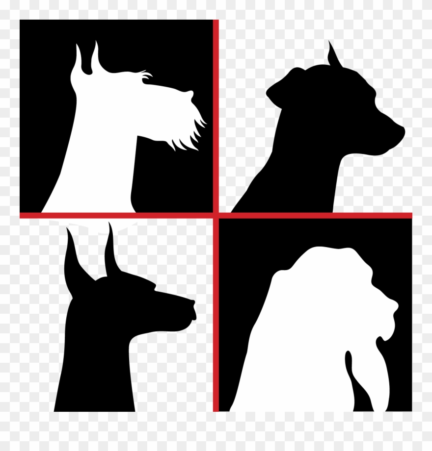 4 Dogs Graphic - Guard Dog Clipart