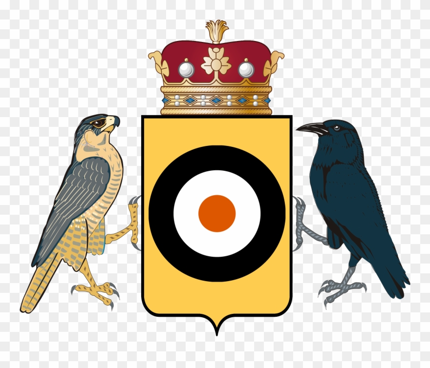 Coat Of Arms Of The Alimian Royal Air Force Clipart