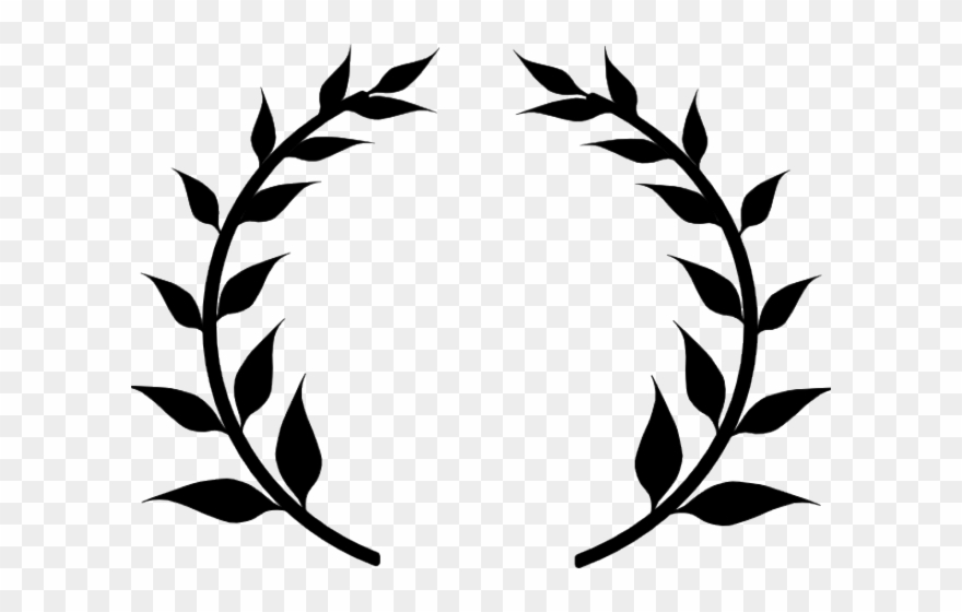 Laurel Wreath Clipart - Olive Branch Clipart - Png Download
