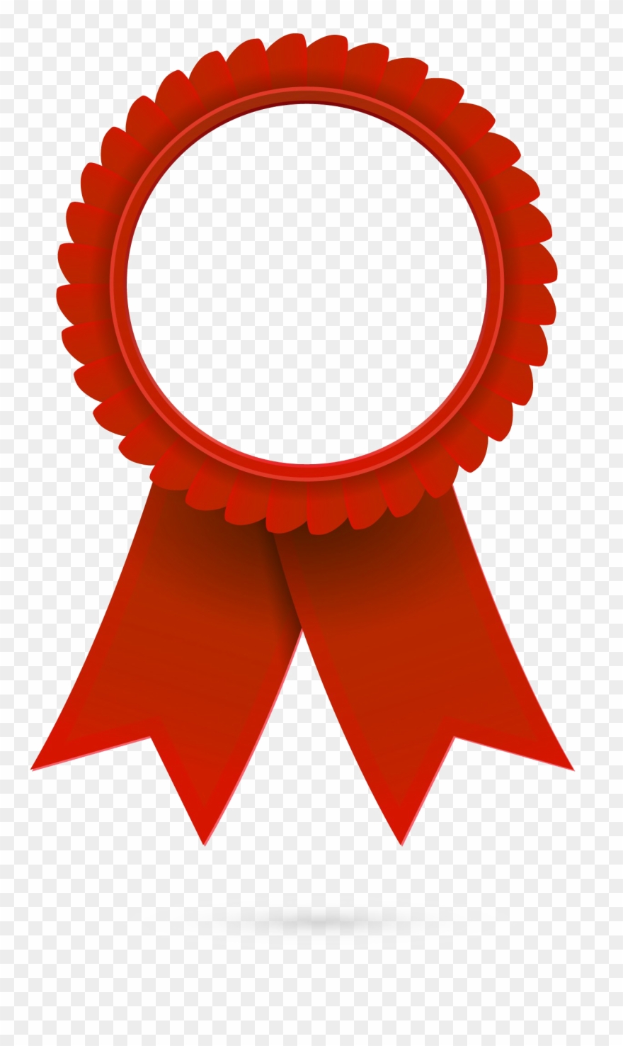Award Ribbon Png Picture - Ribbon Badge Png Clipart