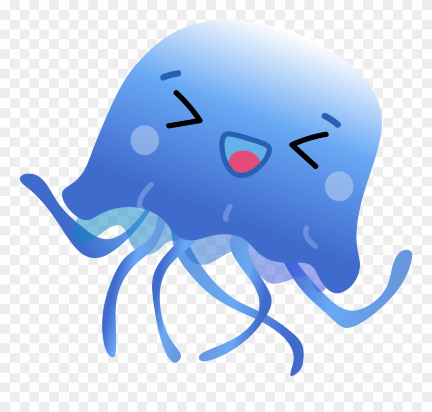 Normal Jellyfish Set Clipart