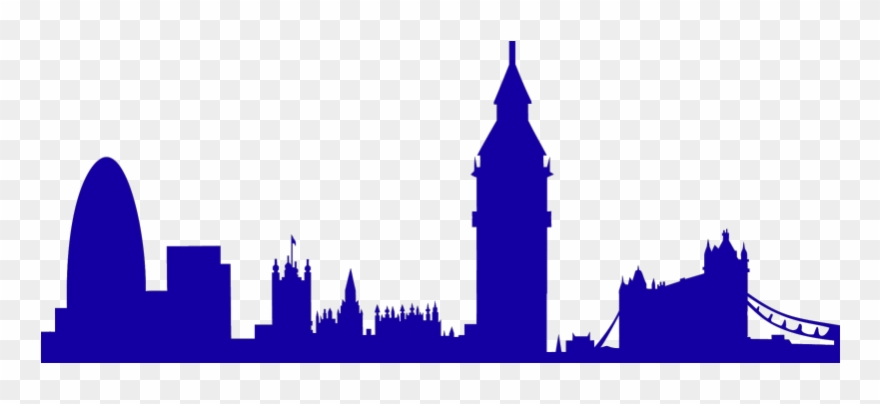 London Stickers - Silhouette Clipart