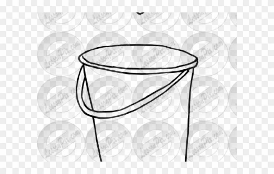 Bucket Clipart Bucket Outline - Drop In The Bucket - Png Download