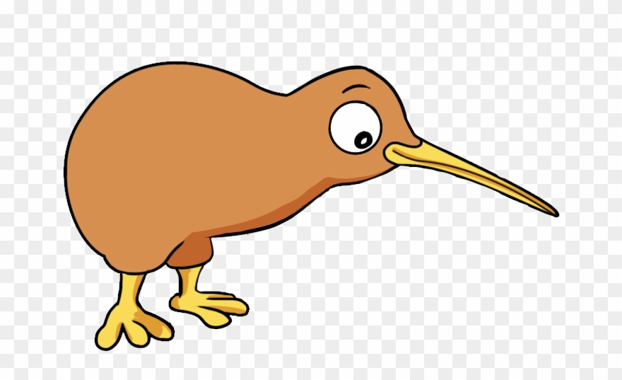Kiwi Bird Clipart Small - Png Download