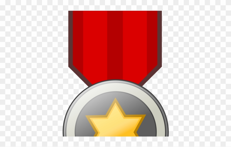 Medal Clipart Prize - Lencana Merah Putih - Png Download