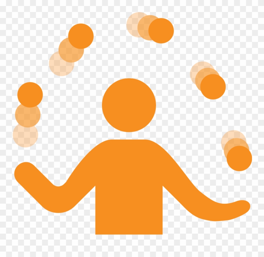 Juggling-orange Clipart