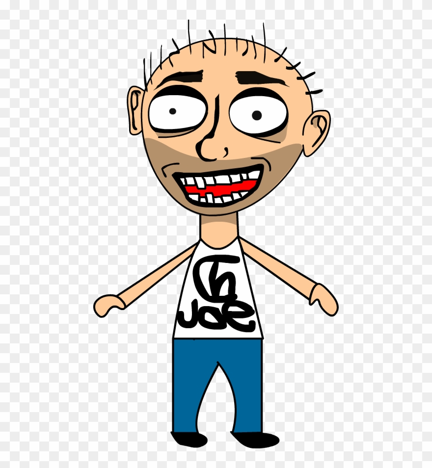 500 X 874 0 - Crack Head Cartoon Clipart
