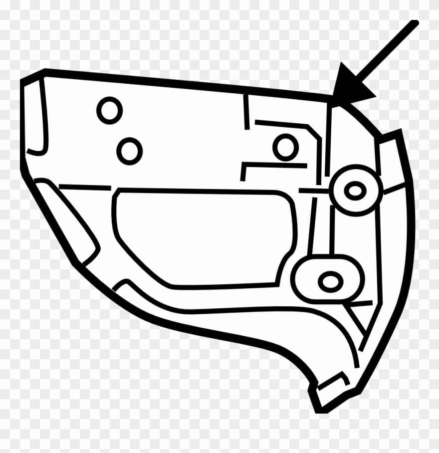 Mazda Lamp Photo - Line Art Clipart