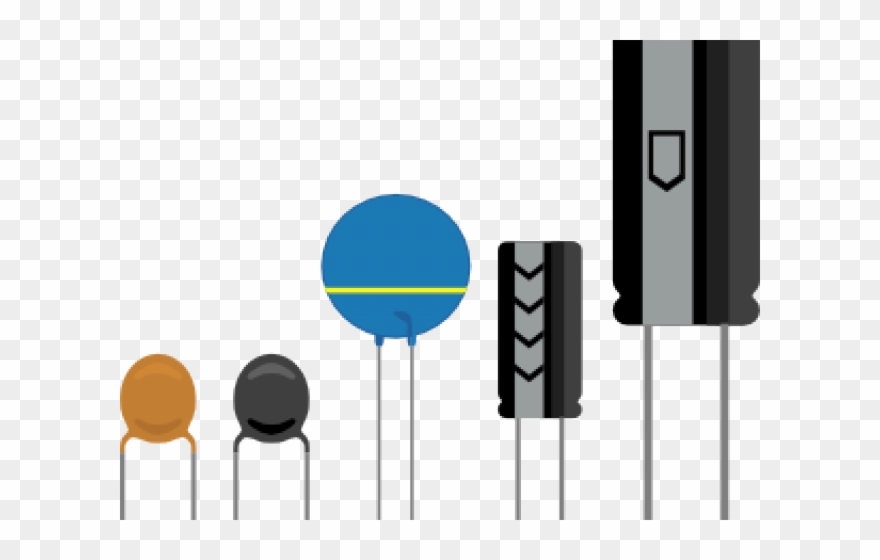 Electronic Arts Clipart Png - Capacitor Clip Art Transparent Png