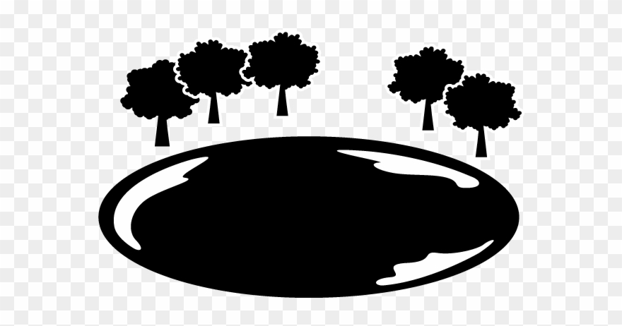 Pond - Map Icon - Free Material - 池 アイコン Clipart