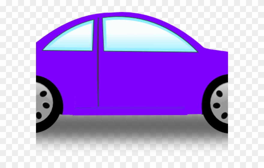 Purple Car Clip Art - Png Download