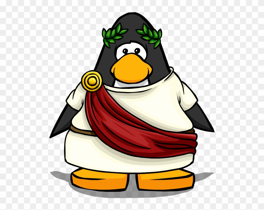 Rome Clipart Roman Toga - Club Penguin Roman Png Transparent Png