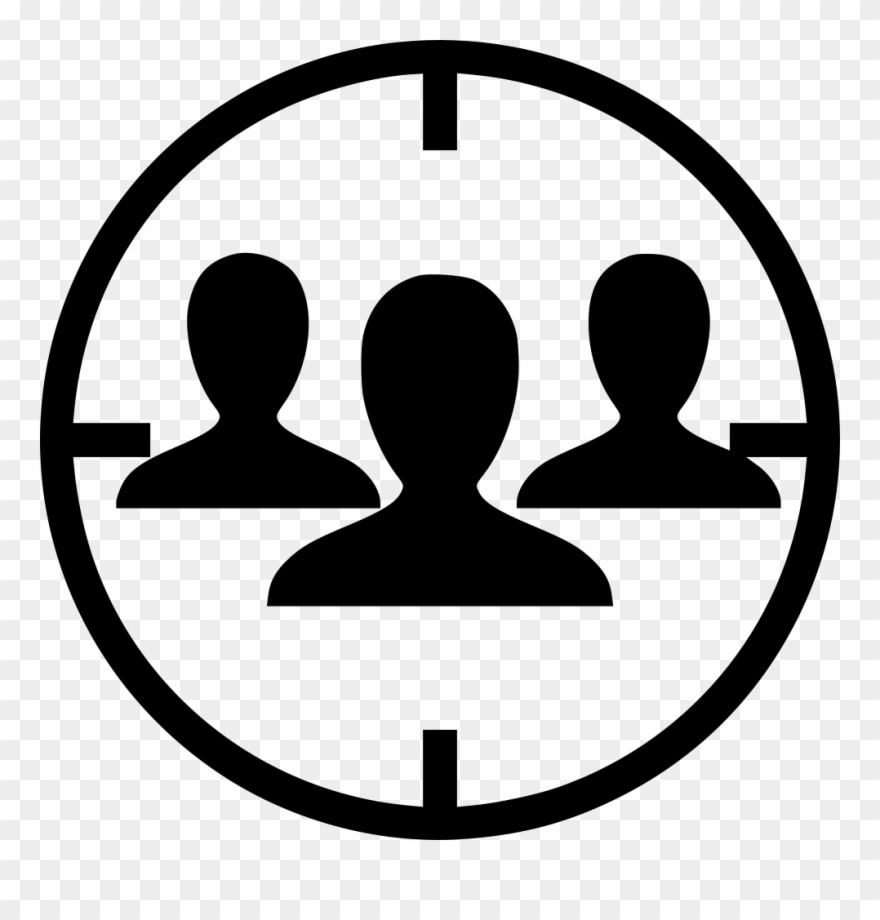 Audience Png Icon Free - Targeted Icon Clipart