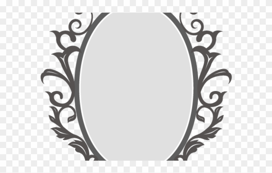 Vector Frame Clipart Mirror - 眠れる 森 の 美女 マレフィセント イラスト - Png Download