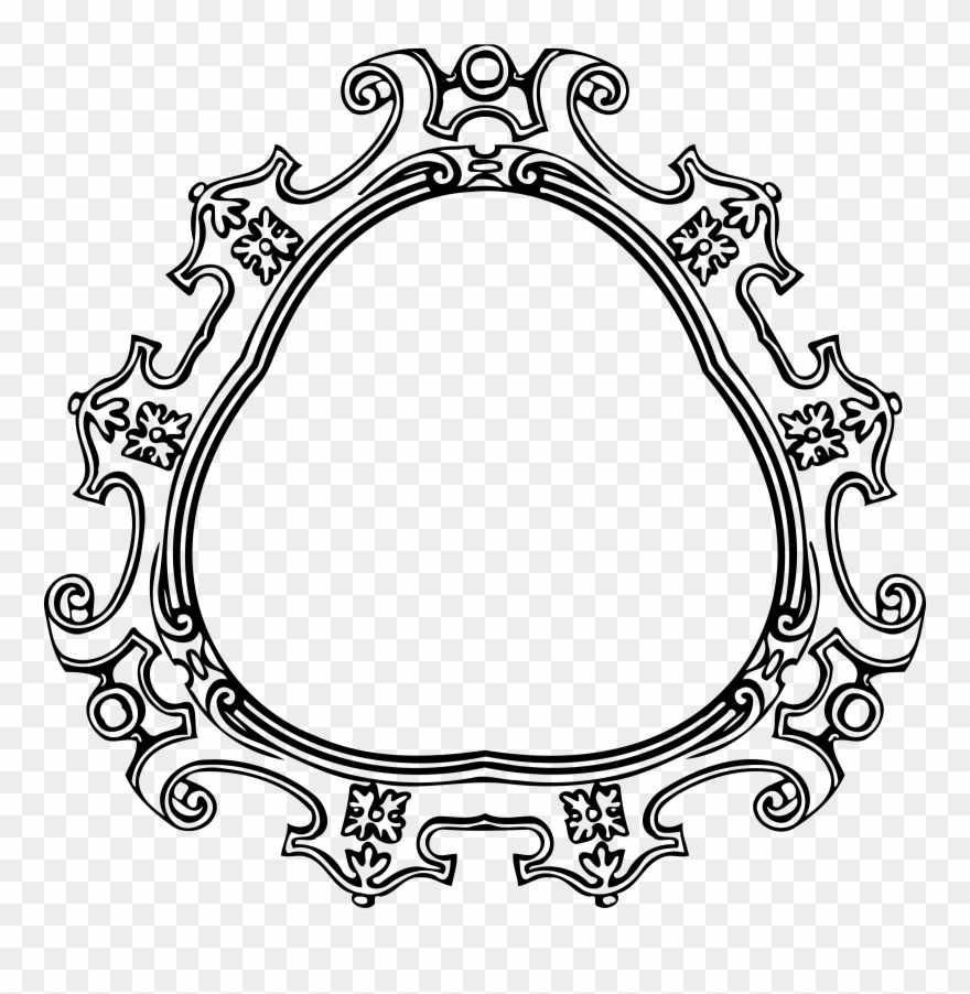 Clip Art Details - Bingkai Foto Segitiga - Png Download