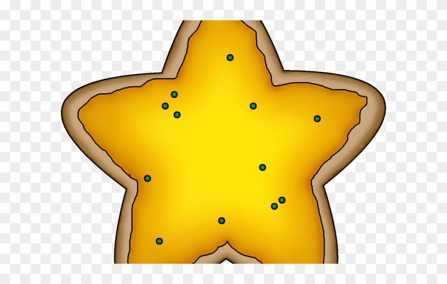 Cookie Clipart Food - Star Cookie Clipart Transparent - Png Download