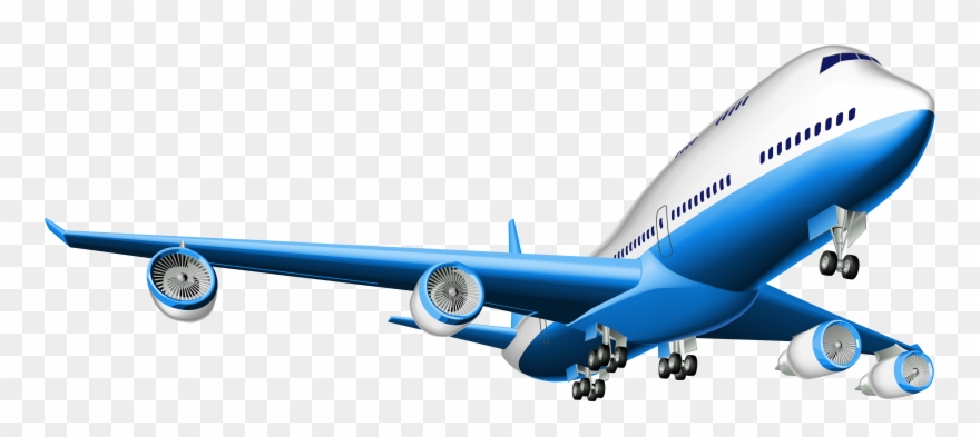 Transparent Airplane Clip Art - Airbus Vector - Png Download