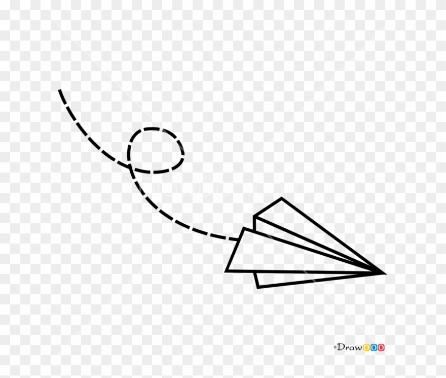 665 X 665 2 - Paper Plane Tattoo Draw Clipart