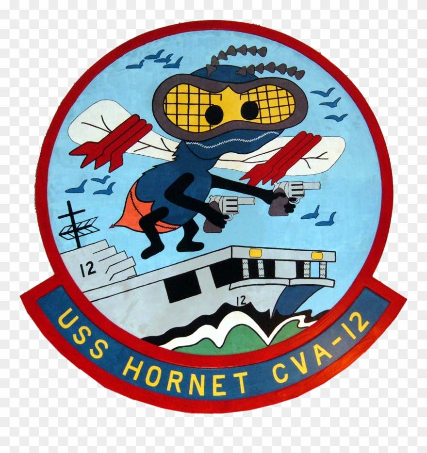 Uss Hornet Insignia, 1953 - Emblem Clipart