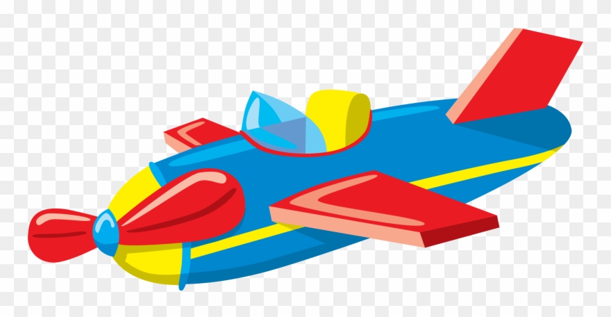 Drawn Aircraft Toy Clipart