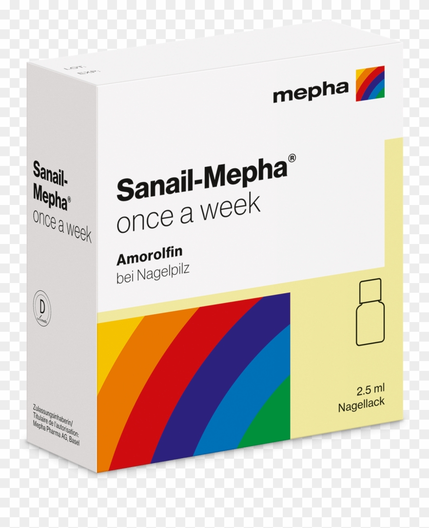 Sanail Mepha Gegen Nagelpilz Mepha - Servisair Clipart