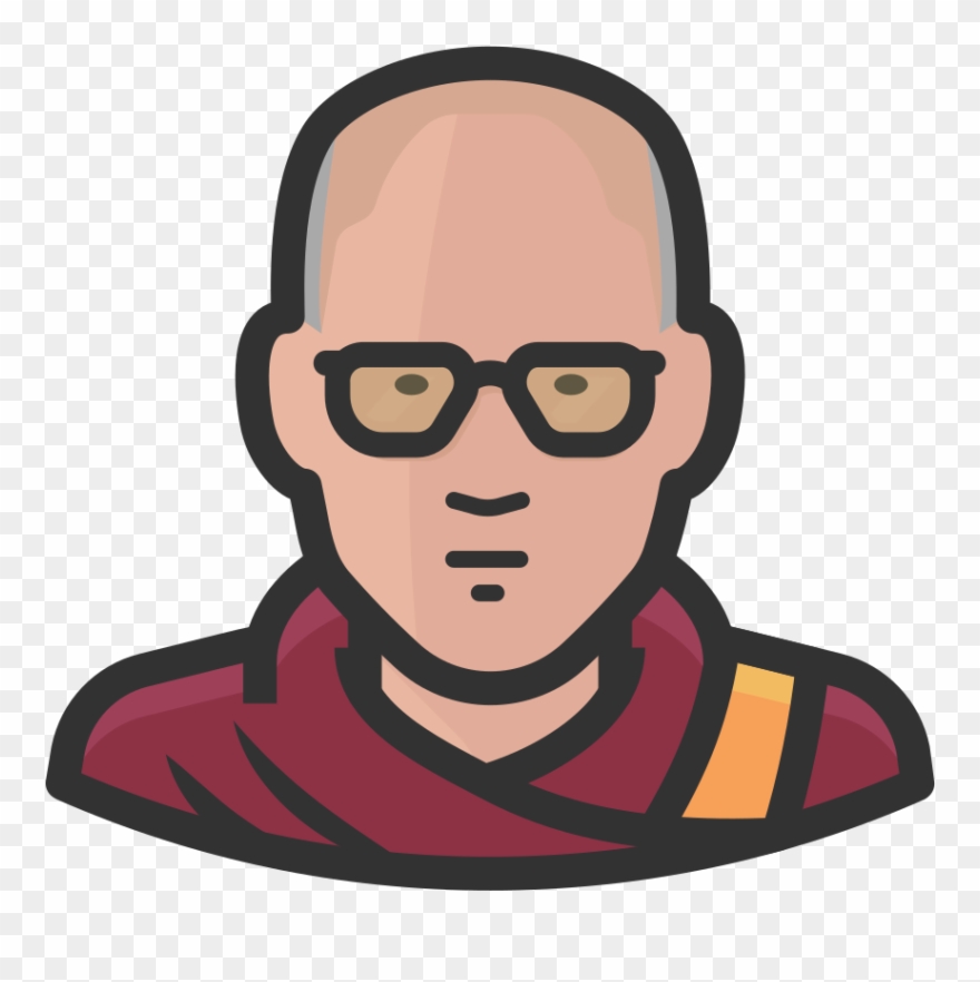 Lama Clipart Dalai Lama - Dalai Lama Clipart - Png Download