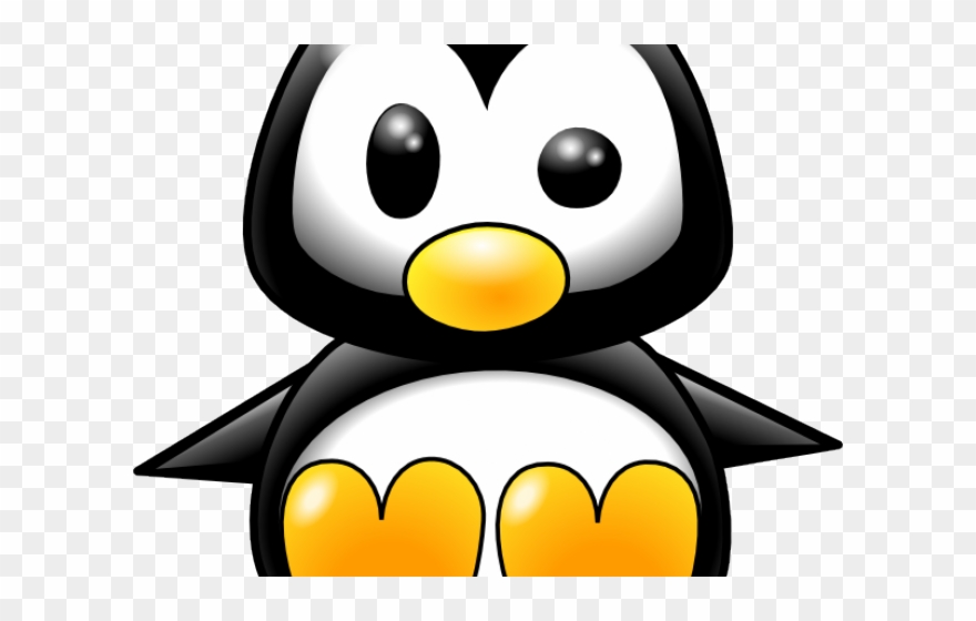 Stuffed Animal Clipart Cartoon Forest Animal - Baby Cute Cartoon Penguin - Png Download