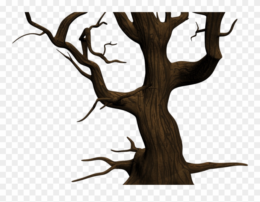 Texturing The Trees - Illustration Clipart