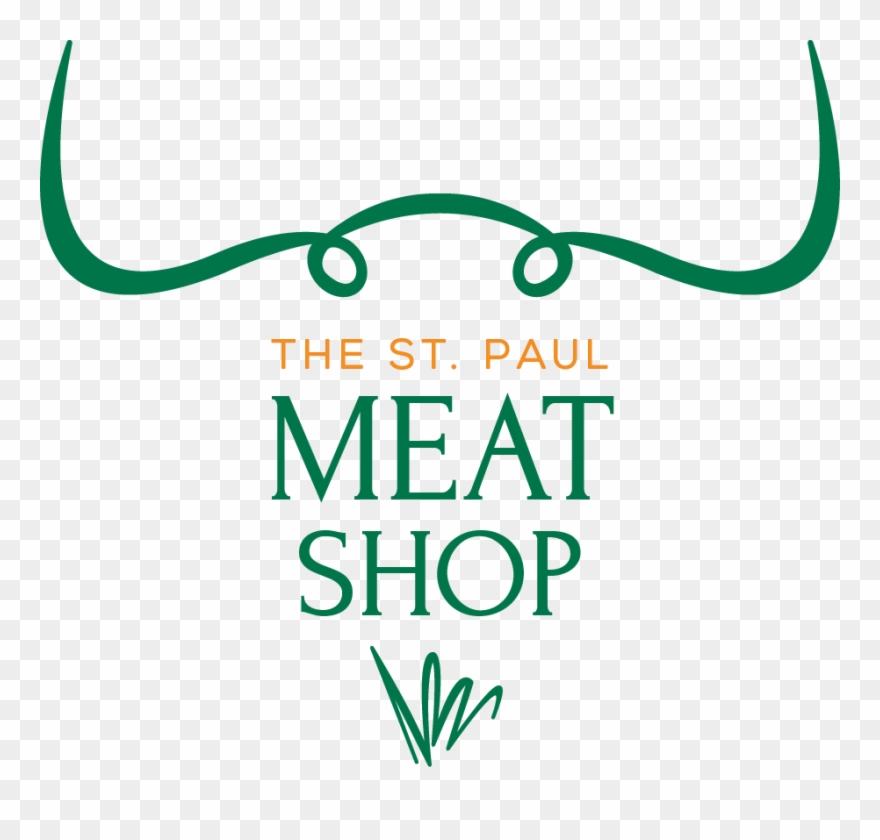 Meat Shop Logo Main Color - St Paul Meat Shop Clipart