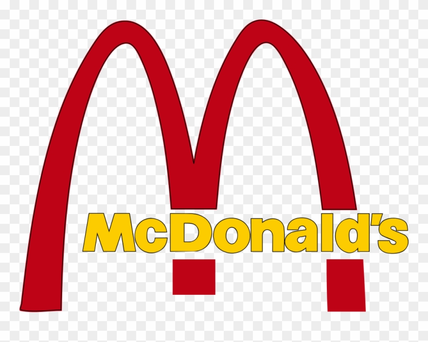 Mc Donalds Old Logo - Mc Donalds Clipart