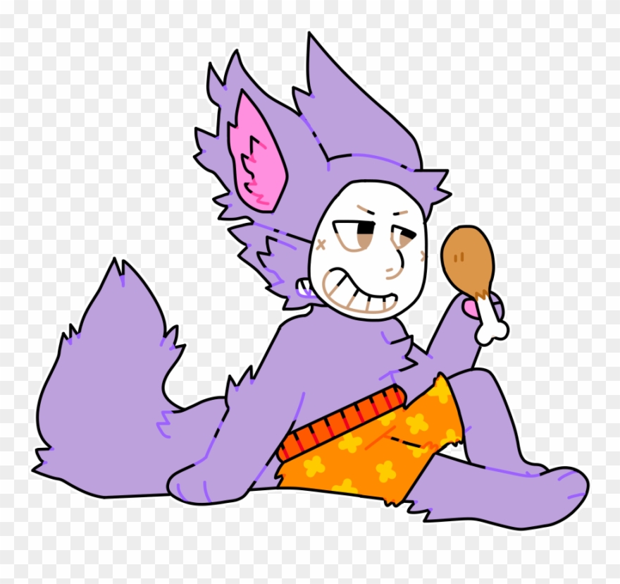 Fried Chicken By Welrd - Cartoon Clipart