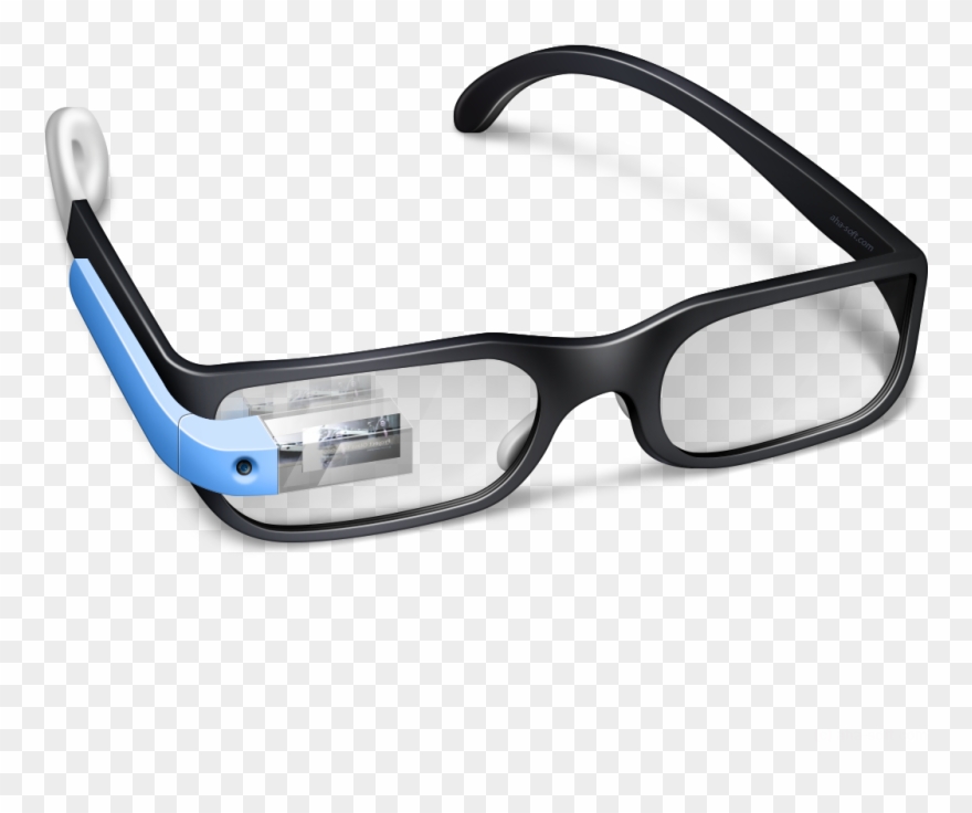 Spectacles Clipart Gogle - Google Glass Pequeno Png Transparent Png