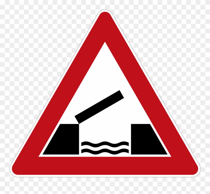 Road Sign With 10% - Steep Hill Downwards Sign Clipart