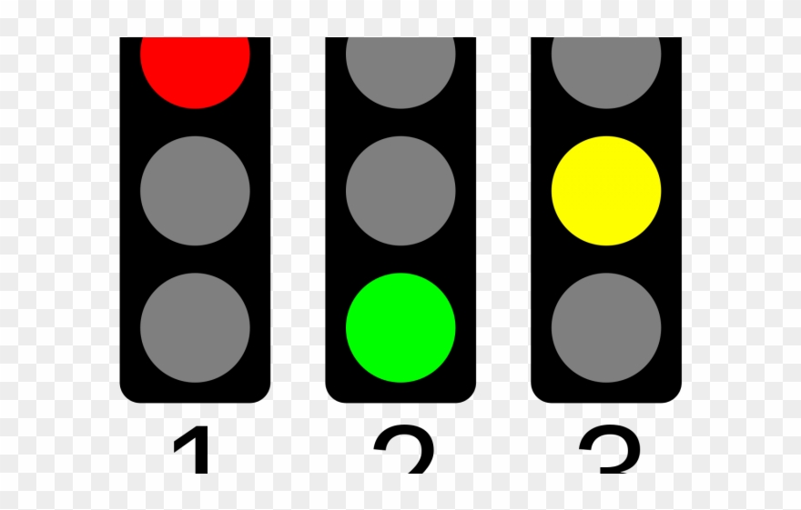 Traffic Light Clipart Cute - Traffic Lights - Png Download