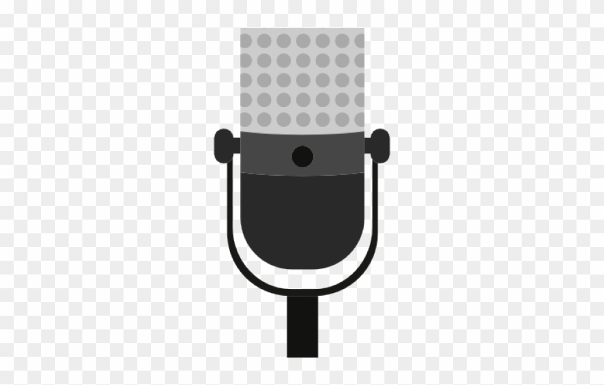 Drawn Microphone Radio Microphone - Microphone Animation Clipart