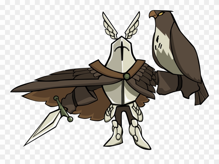 Kurt Deniz Falcon Knight - Shovel Knight Custom Knights Clipart