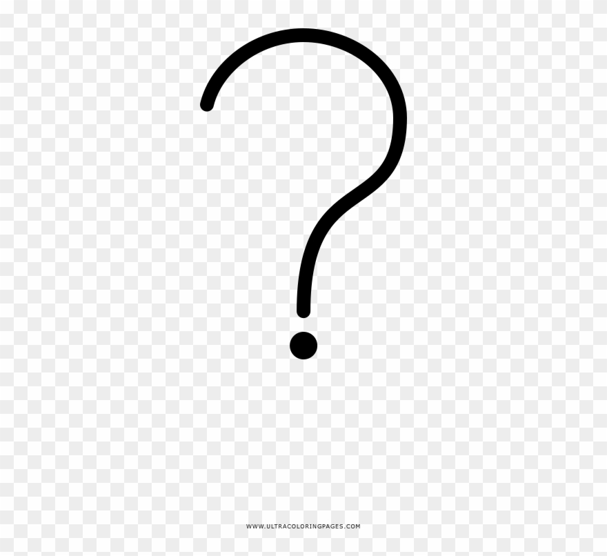 Fragezeichen Ausmalbilder Clipart