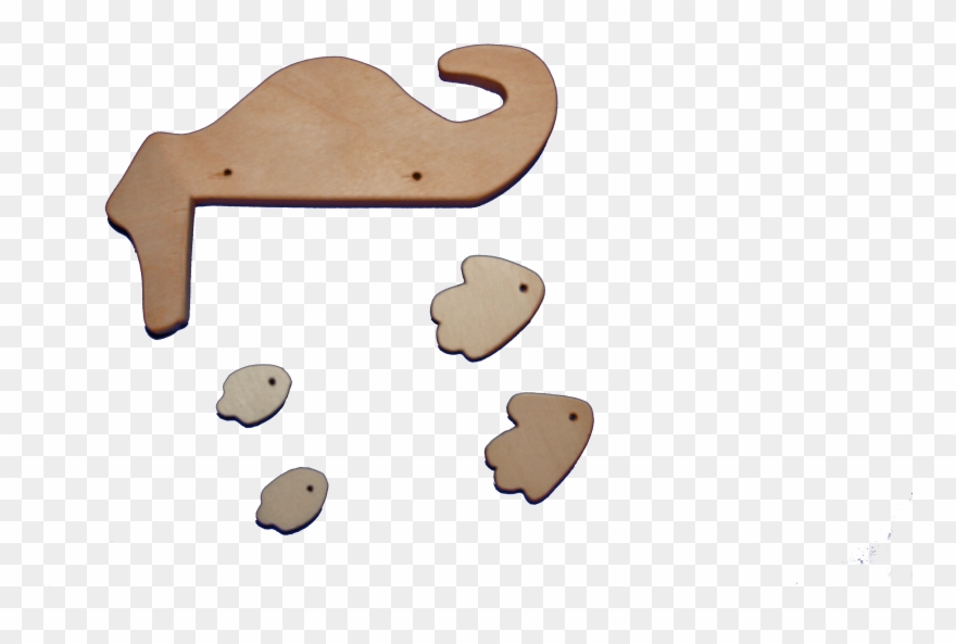 Holz Krokodil - Diy - Set Clipart