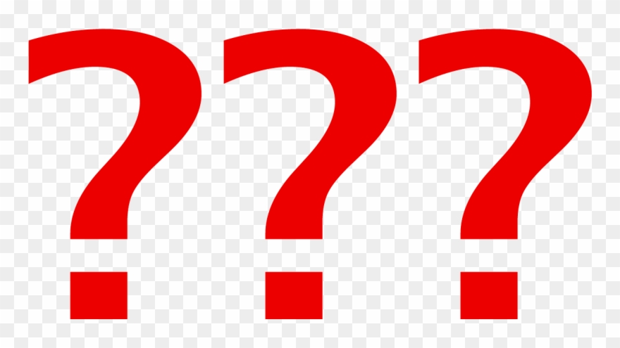 Fragezeichen Rot Png Clipart