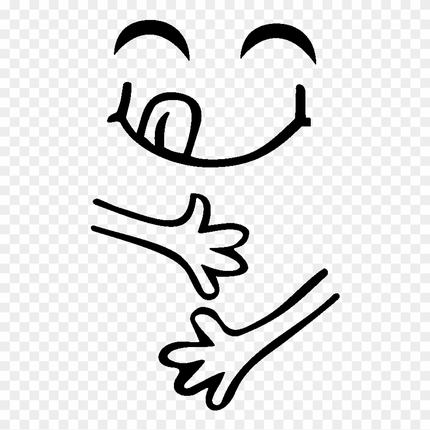 Sticker Frigo Smiley Rassasie Ambiance Sticker Kc10655 - Personnage Rassasié Clipart