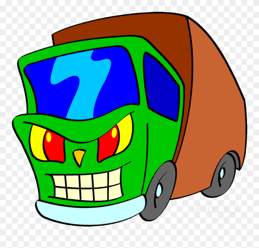 Evil Truck Clipart