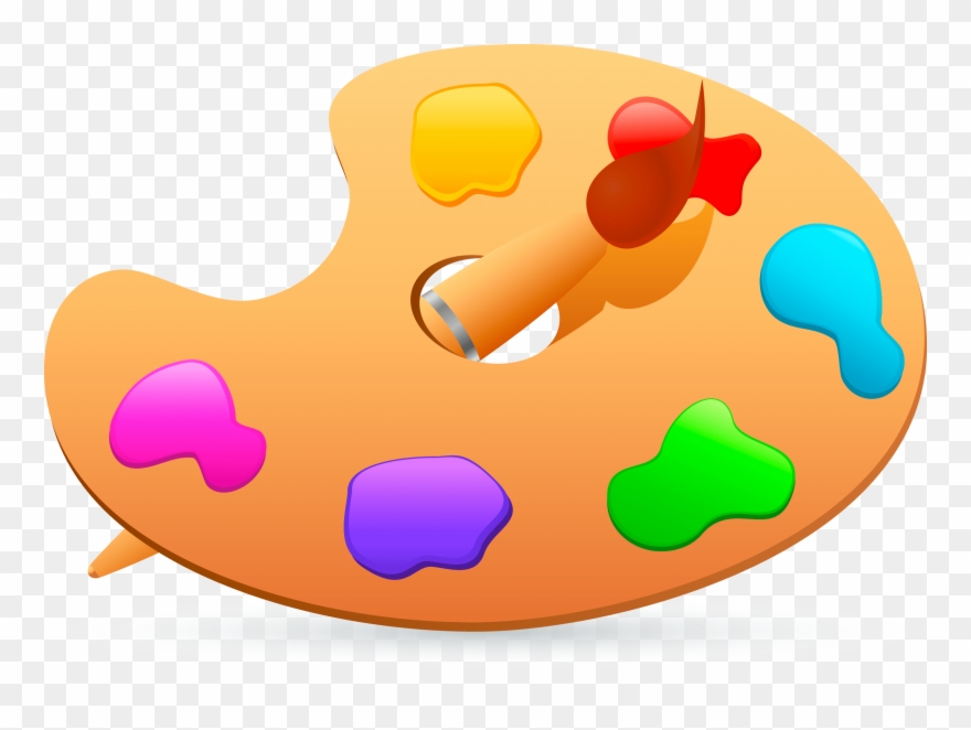 Cliparts - Color Palette - Png Download