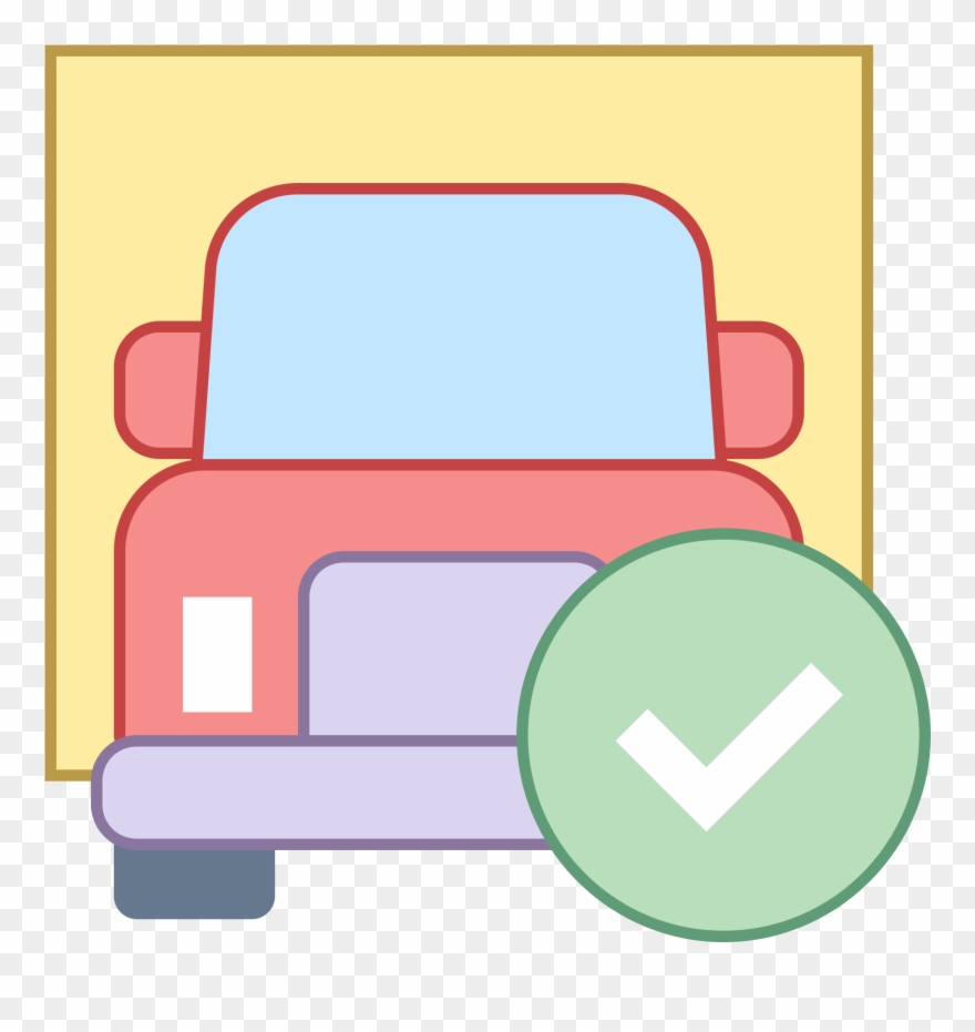 Geprüfter Lkw Icon Clipart