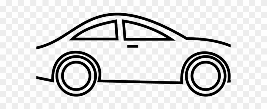 Race Car Clipart Flame - Car Black And White Cliparts - Png Download