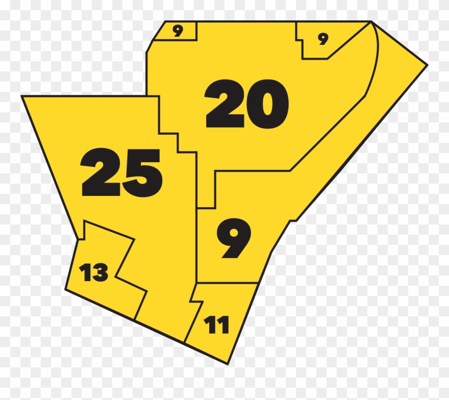 Aldermanic Ward Map Of The Dutchtown Area Clipart
