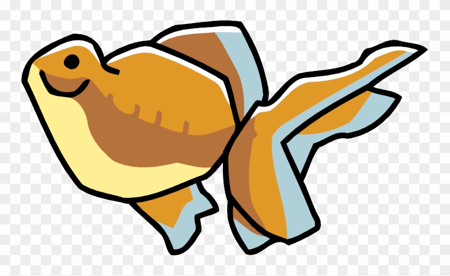Goldfish Png, Download Png Image With Transparent Background, - Fish In Scribblenauts Remix Clipart