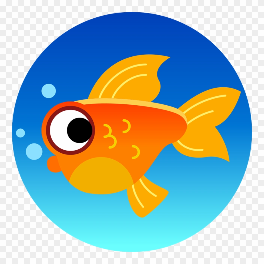 Fish Time App Icon - Goldfish Clipart