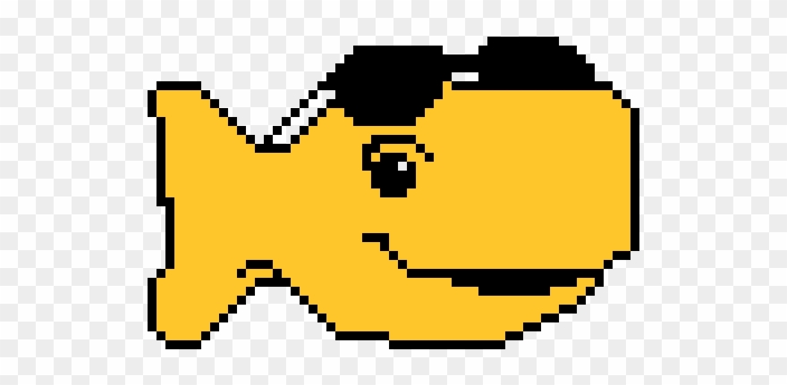 Goldfish - Cute Pixel Art Clipart